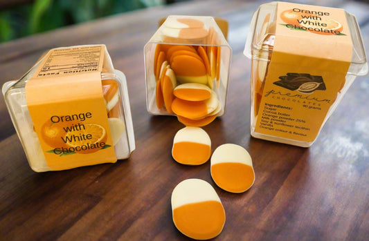 Orange and White Duos