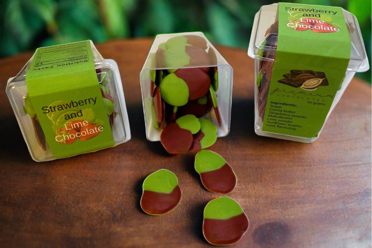 Strawberry and Lime Duos